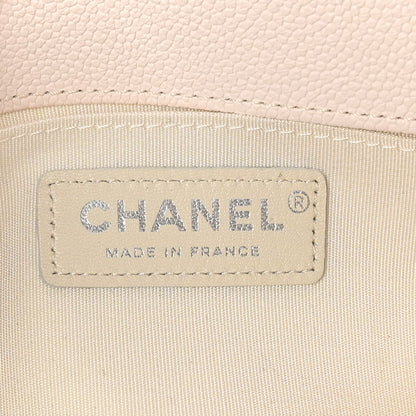 Chanel Caviar Quilted Small Boy Flap White 6 of 10