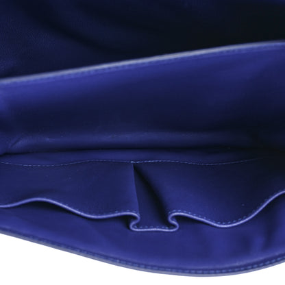 Celine Box Calfskin Medium Classic Box Flap Bag Indigo 5 of 12