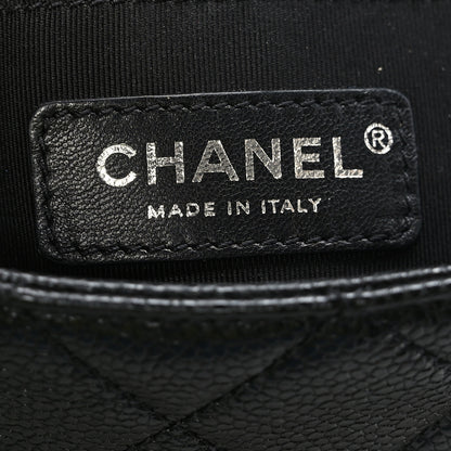Chanel Caviar Quilted Incognito Mini Square Flap Black 6 of 9