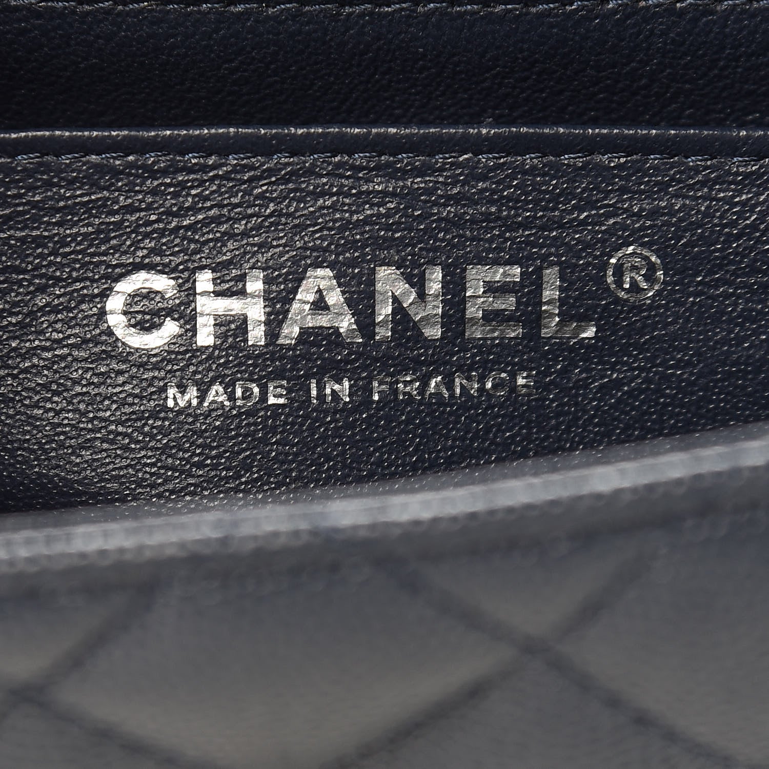 Chanel Caviar Quilted Mini Square Flap Navy 6 of 10