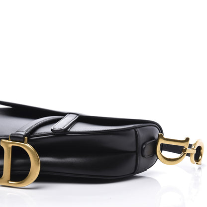Christian Dior Calfskin Saddle Bag Black 6 of 10