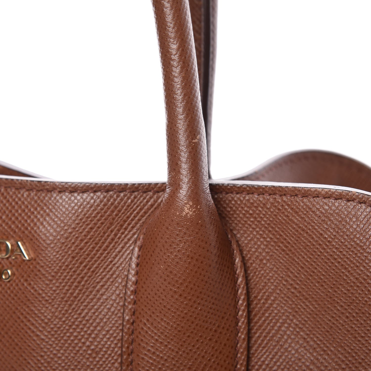 Prada Saffiano Cuir Open Promenade Tote Palissandro 8 of 22