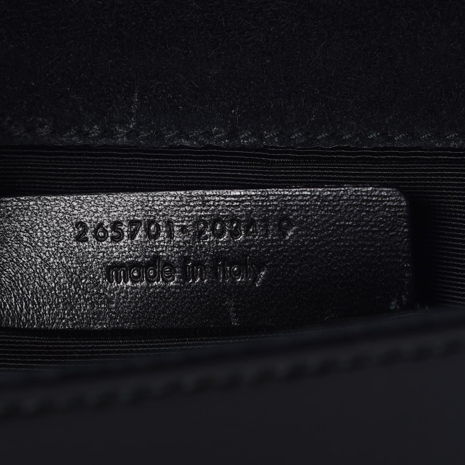 Saint Laurent Textured Patent Classic Y Ligne Clutch Black 7 of 8