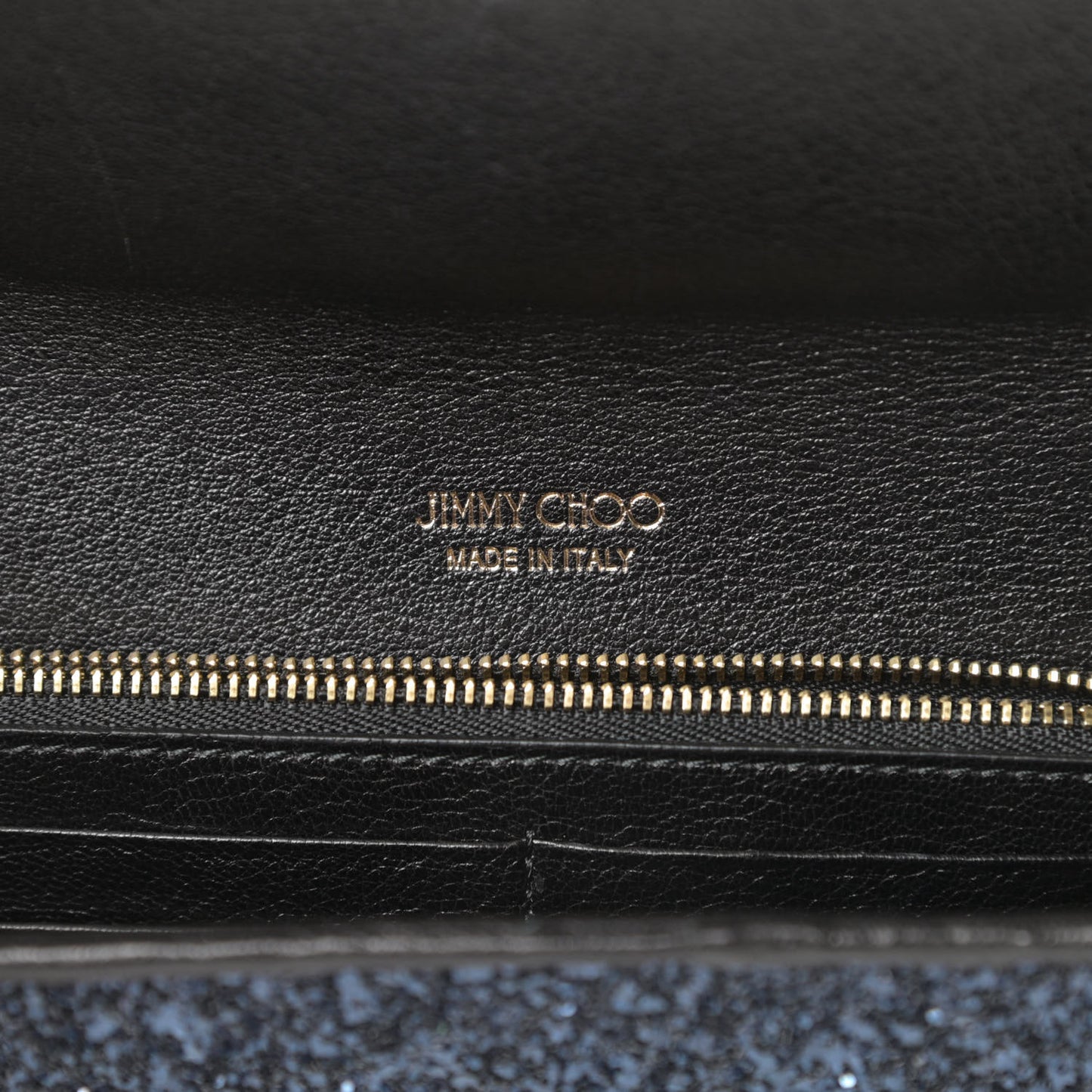 Glitter Milla Wallet on Chain Navy