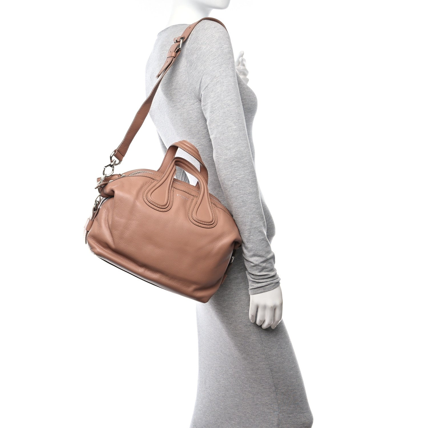 Givenchy Waxy Grained Calfskin Small Nightingale Caramel 2 of 13