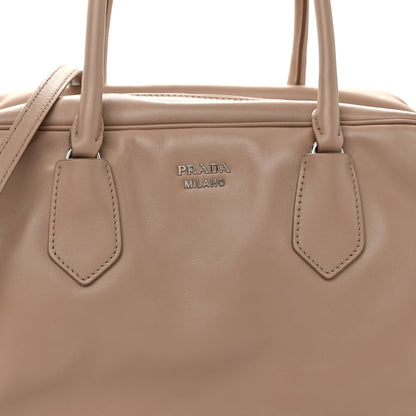 Prada Soft Calf Large Inside Tote Cammeo Rosa 9 of 12