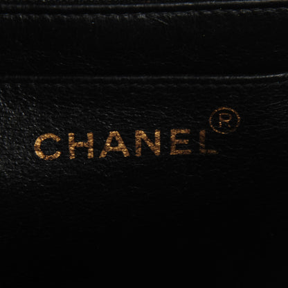 Chanel Caviar Vertical Quilt Jumbo Flap Black 7 of 9