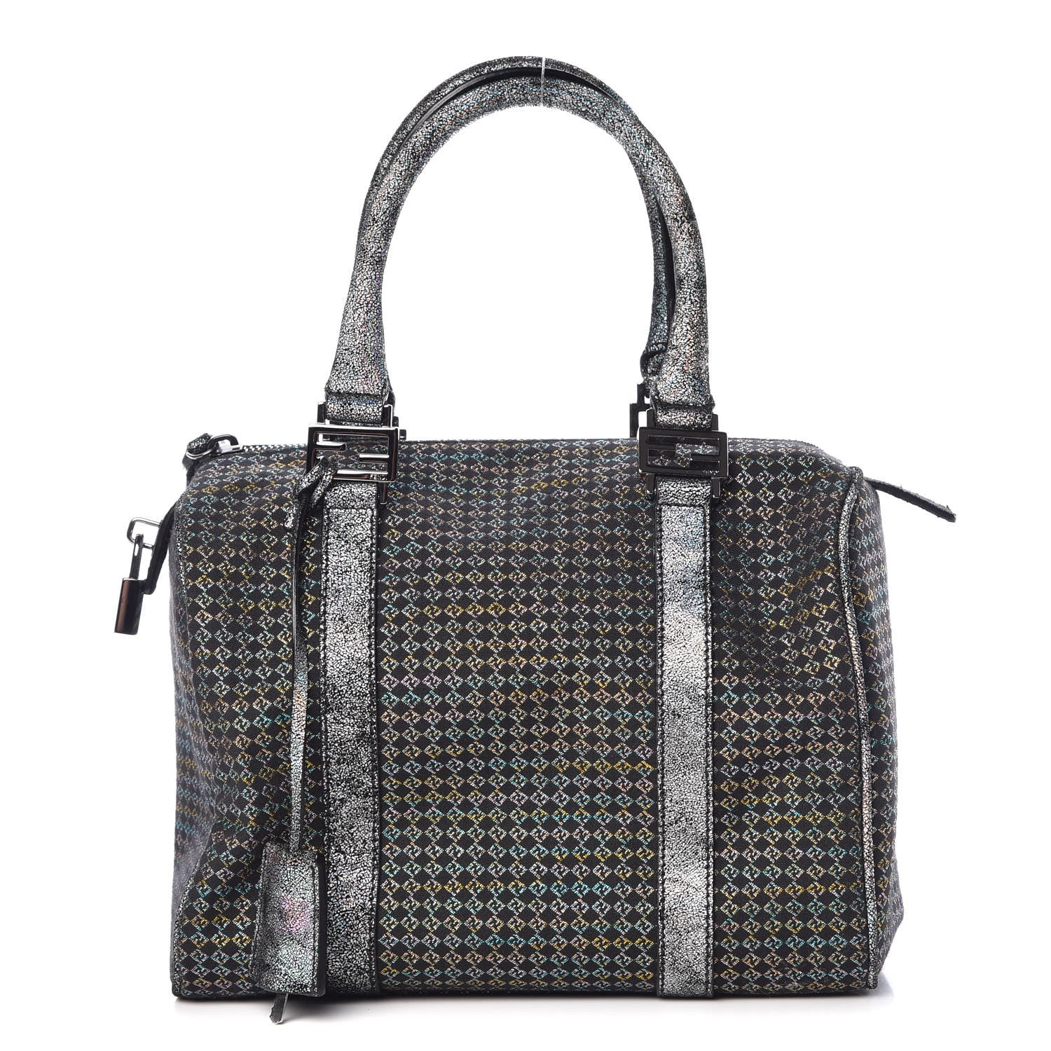 Fendi Zucchino Forever Boston Metallic Multicolor 1 of 10