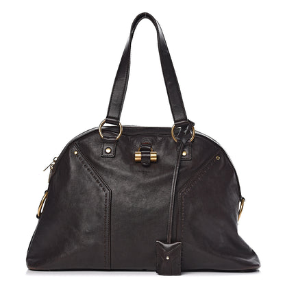 Saint Laurent Calfskin Large Muse Brown 1 of 21