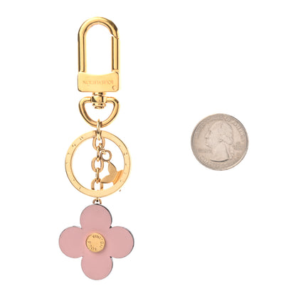 Louis Vuitton Monogram Blooming Flowers BB Bag Charm Key Holder Pink 2 of 3