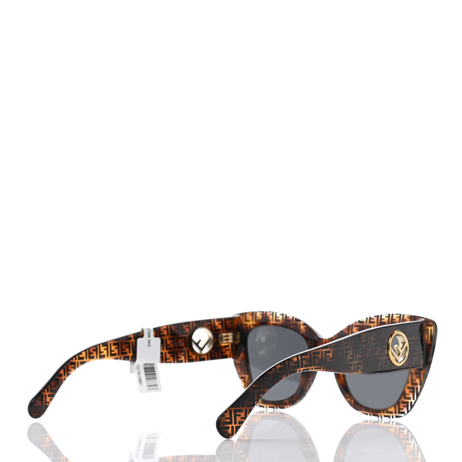 Fendi Acetate F is Fendi FF Cat Eye Sunglasses FF 0360/G/S Havana 4 of 5