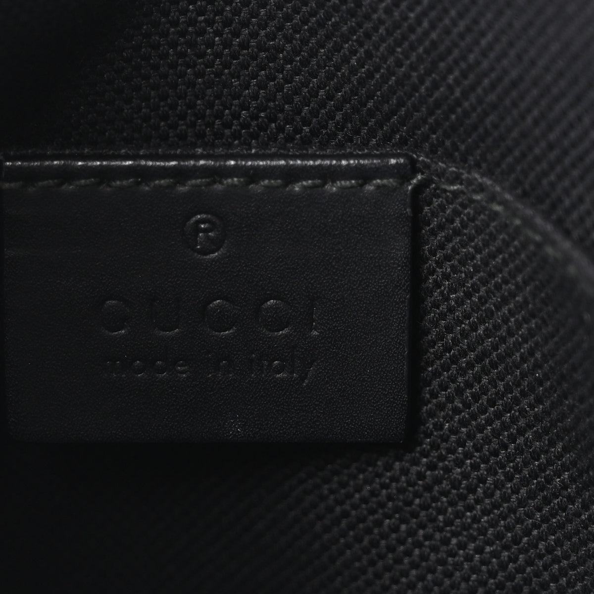 Gucci GG Supreme Monogram Web Small Flat Messenger Bag Black Grey 6 of 10