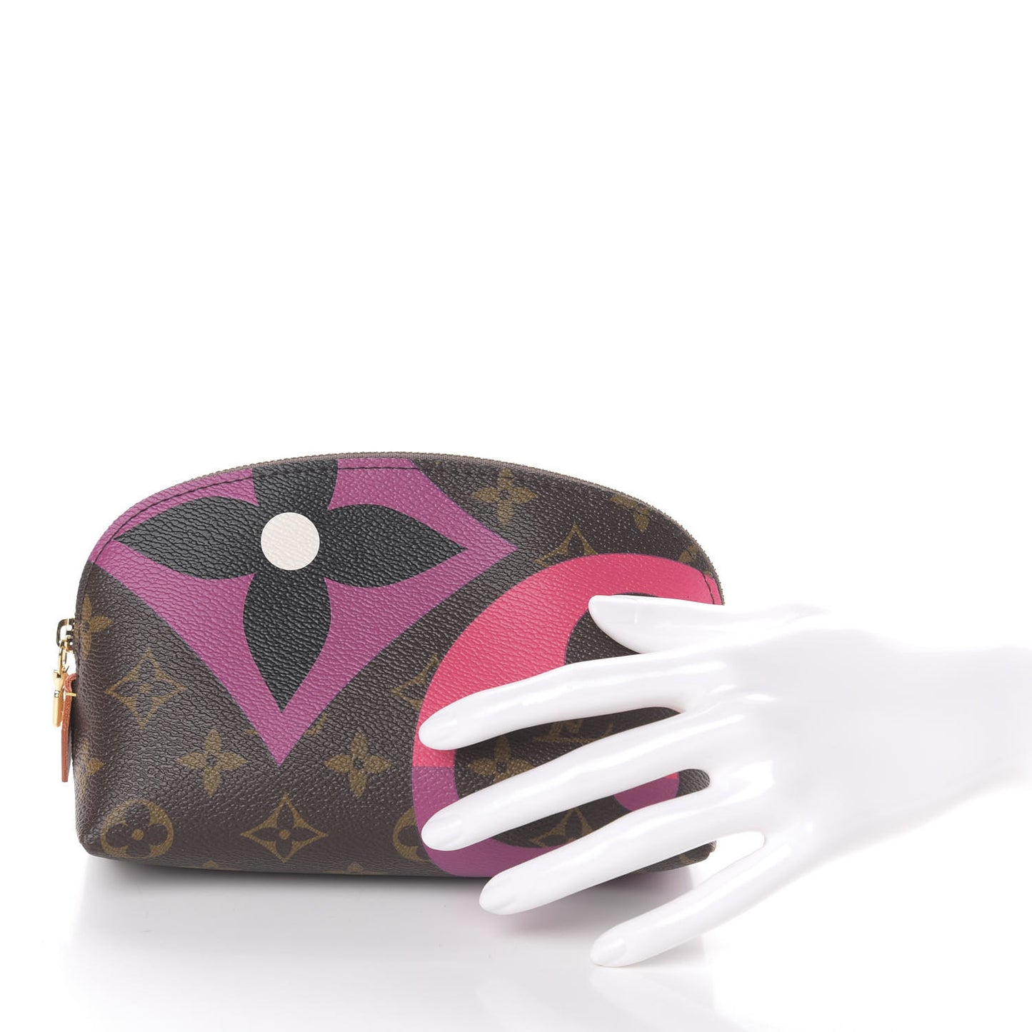 Monogram Game On Cosmetic Pouch