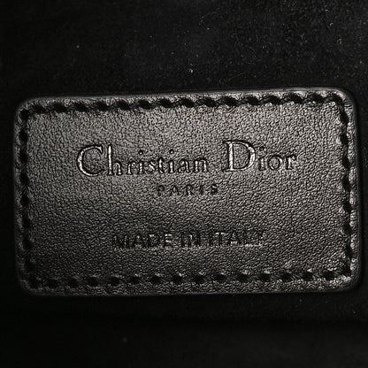 Christian Dior Calfskin Cannage Diamond Medium Lady D-Joy Black 6 of 9