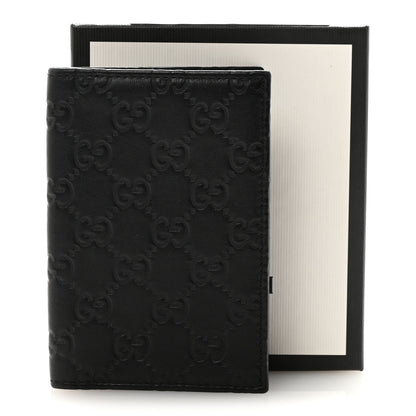 Gucci Guccissima Passport Case Black 8 of 8