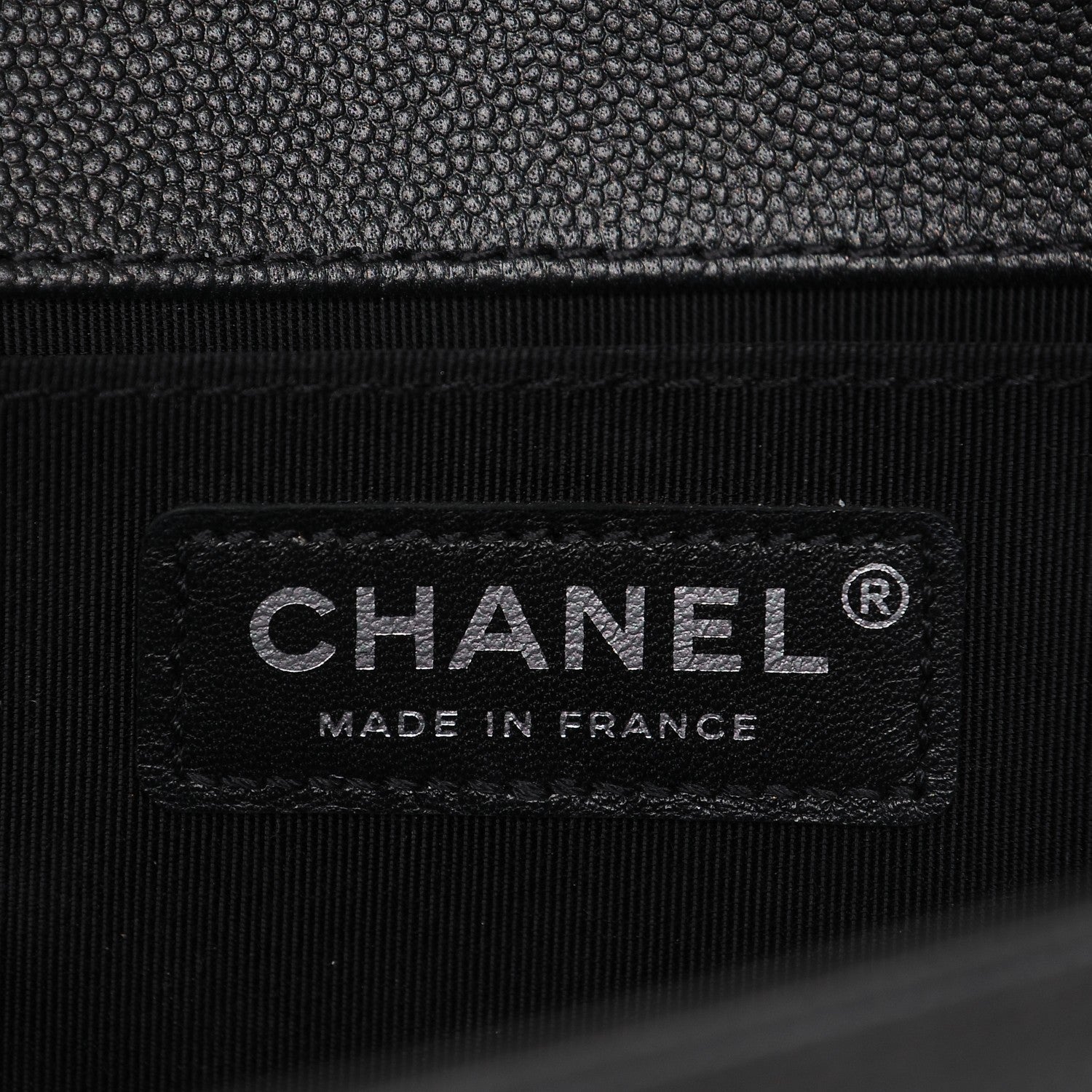 Chanel Caviar Quilted Medium Boy Flap So Black 6 of 7