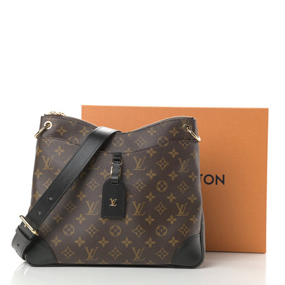 Louis Vuitton Monogram Odeon MM Black 14 of 14