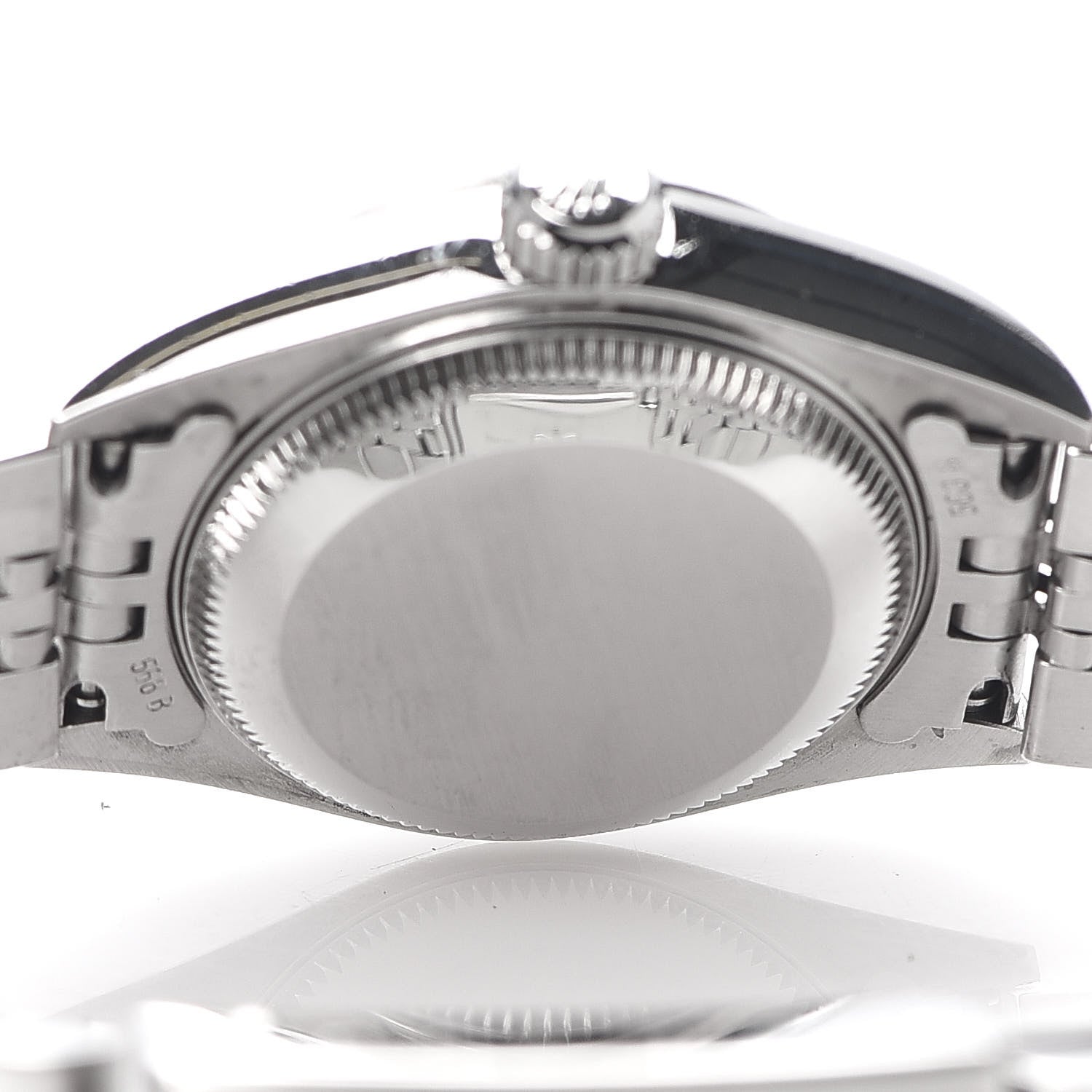Rolex Stainless Steel 18K White Gold Diamond 26mm Oyster Perpetual Datejust Watch Sodalite 79174 5 of 7