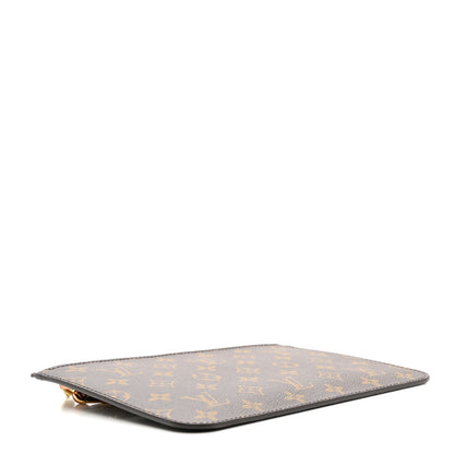 Louis Vuitton Monogram Neverfull MM GM Pochette Turquoise 5 of 7