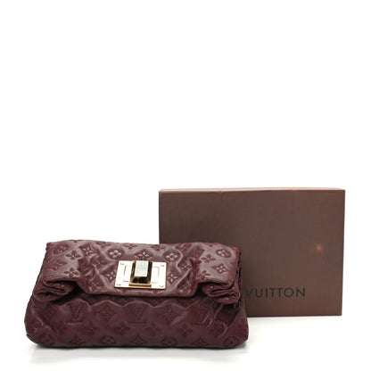 Louis Vuitton Calfskin Monogram Altair Clutch Bordeaux 8 of 8