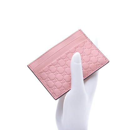 Gucci Microguccissima Card Holder Soft Pink 2 of 9