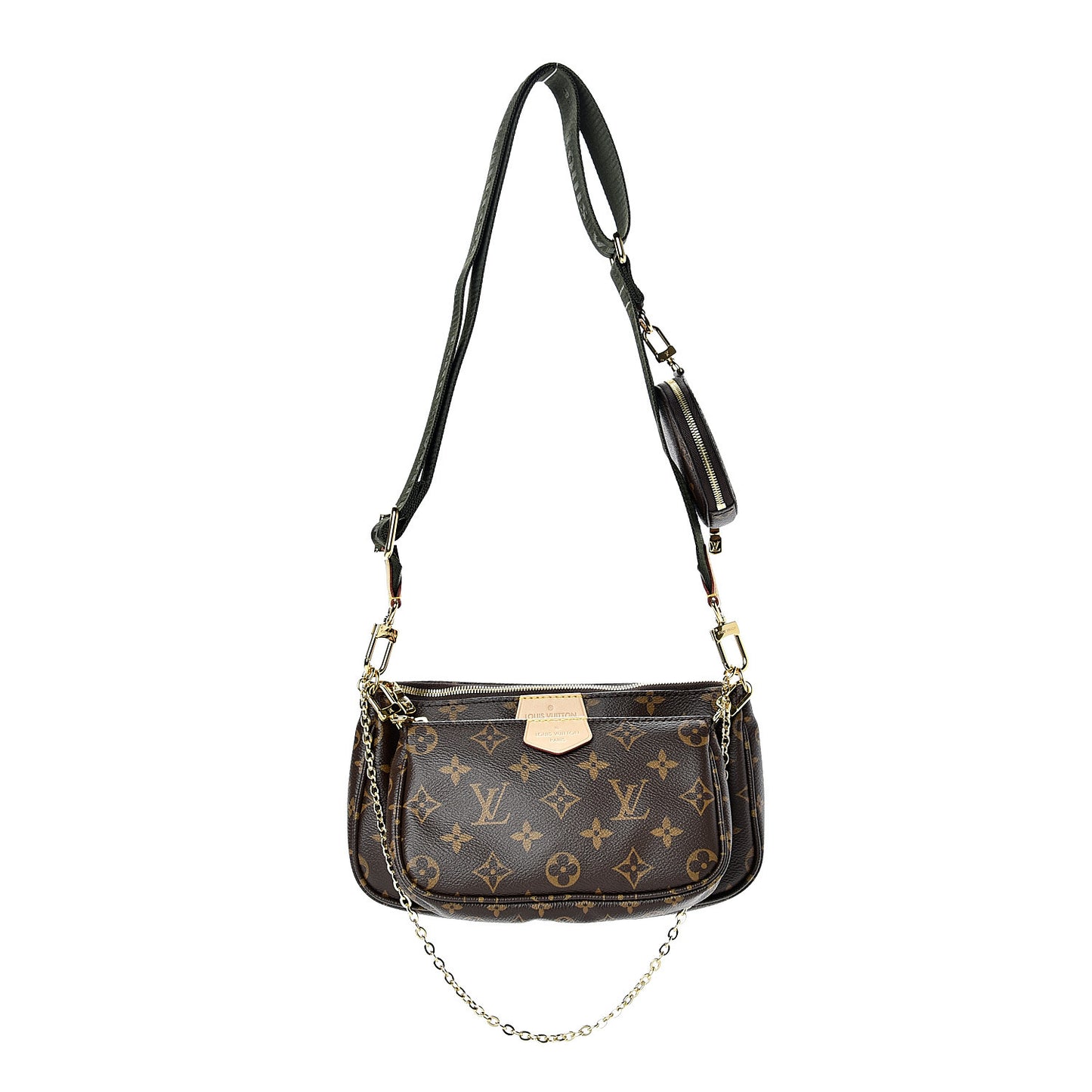 Monogram Multi Pochette Accessories Kaki