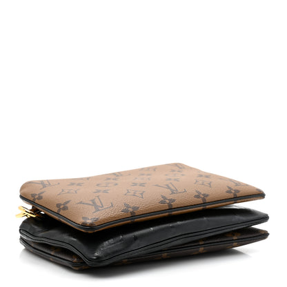 Louis Vuitton Reverse Monogram Lambskin LV3 Pouch 4 of 11
