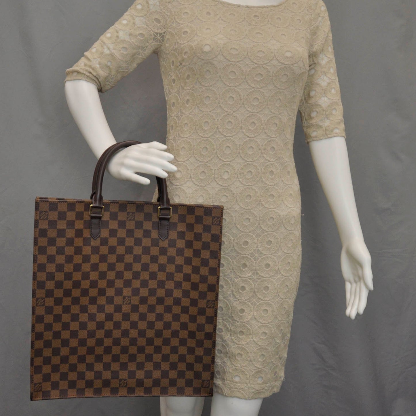 Damier Ebene Sac Plat