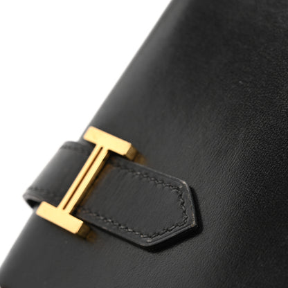 Hermes Box Bearn Gusset Wallet Black 12 of 13