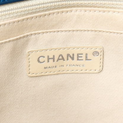 Chanel Calfskin Quilted In the Business Flap Dark Navy Blue 6 of 11