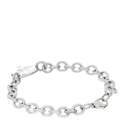 Tiffany Sterling Silver Return to Tiffany Oval Tag Bracelet 2 of 4