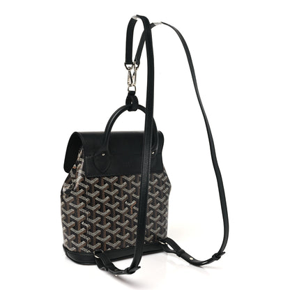 Goyard Goyardine Calfskin Mini Alpin Backpack Black 3 of 9