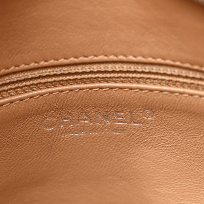 Chanel Caviar Quilted CC Timeless Bowler Dark Beige 6 of 11