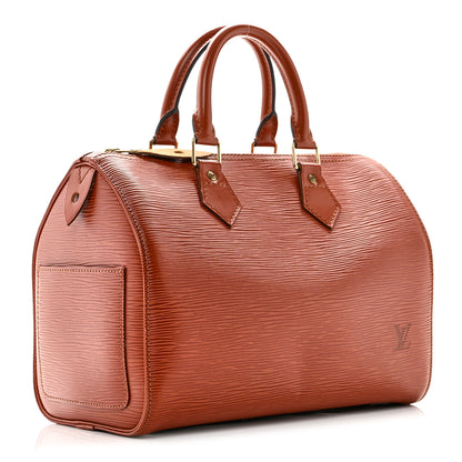 Louis Vuitton Epi Speedy 25 Kenyan Fawn 3 of 9