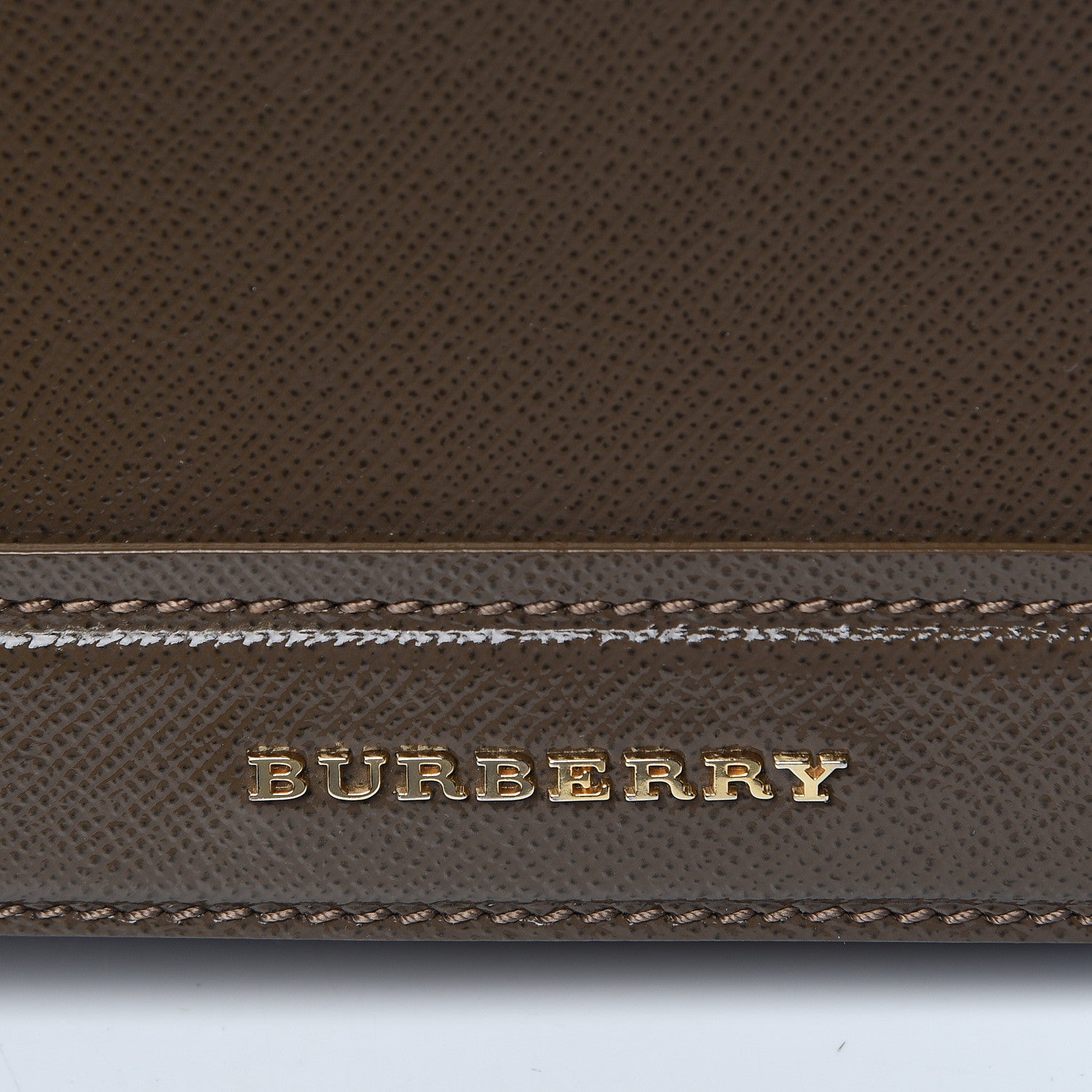 Burberry Patent London Crossbody Bag Brown 9 of 16
