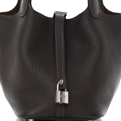 Hermes Taurillon Clemence Picotin Lock 18 PM Ebene 7 of 10