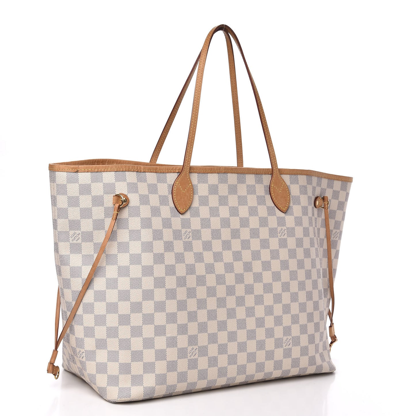 Damier Azur Neo Neverfull GM Rose Ballerine