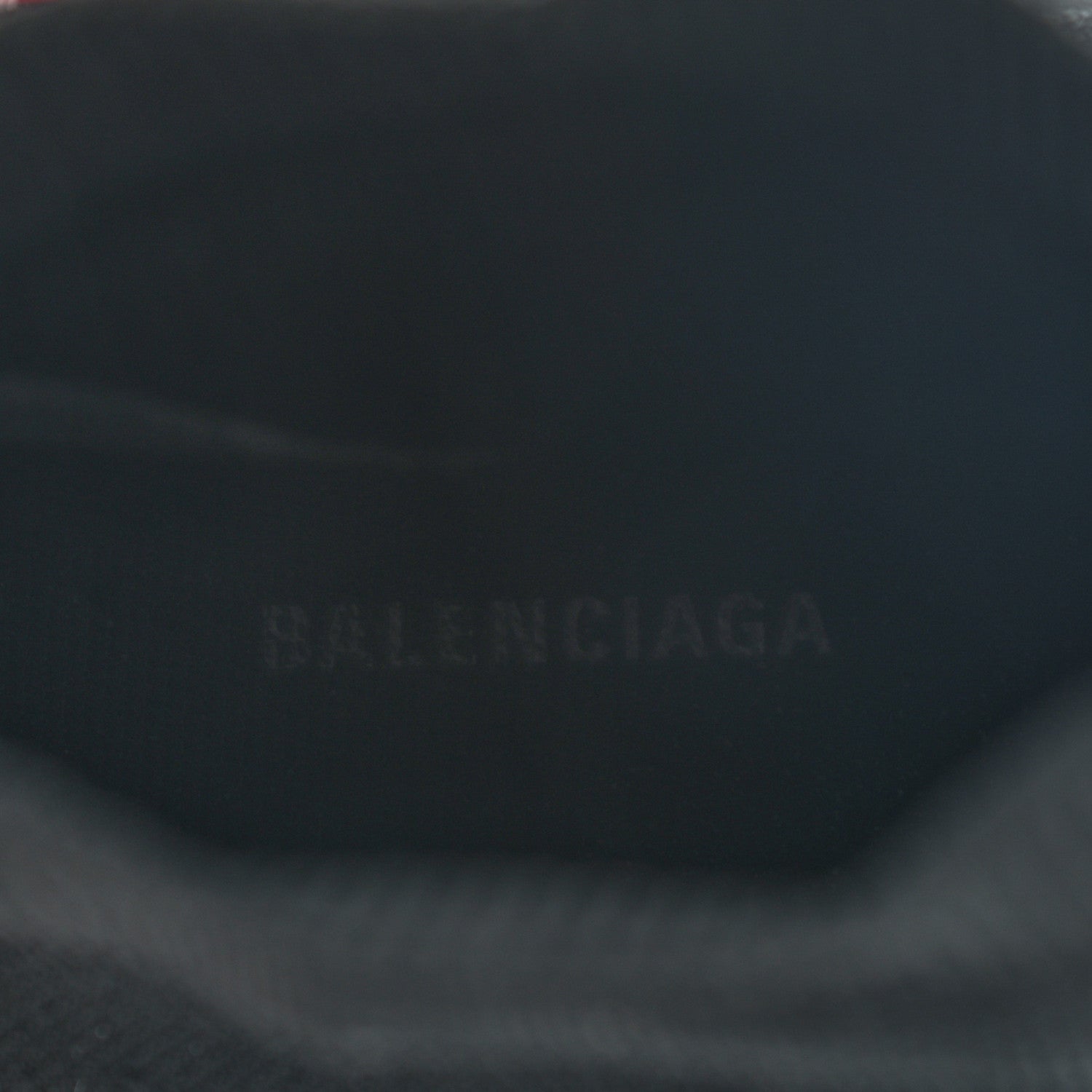 Balenciaga Neoprene Knit Mens Speed Clear Sole Sneakers 42 Black Red 7 of 14