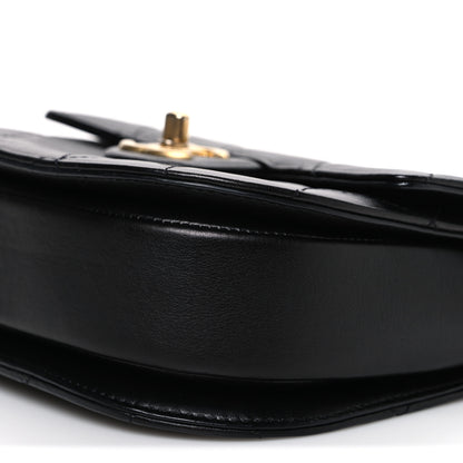 Chanel Calfskin Quilted Moon Messenger Black 9 of 9