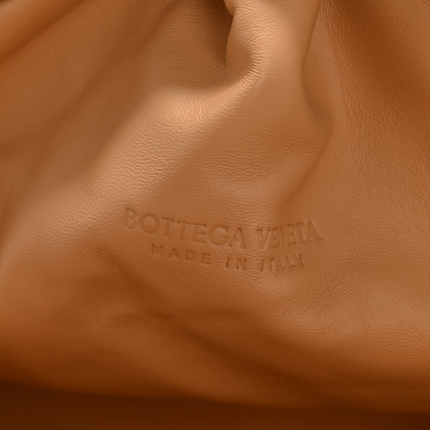 Nappa Maxi Intrecciato The Pouch Oversized Clutch Almond