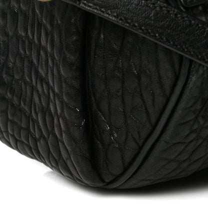 Alexander Wang Pebbled Lambskin Rockie Black Pale Gold Hardware 10 of 10