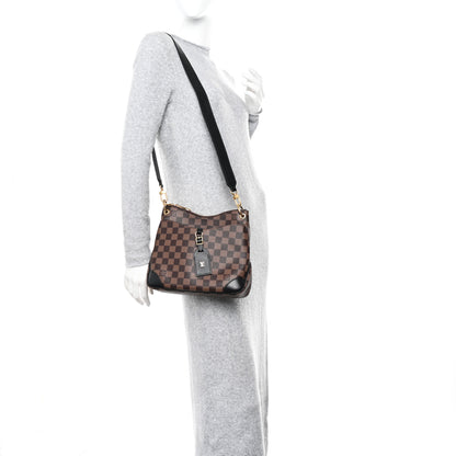 Louis Vuitton Damier Ebene Odeon PM Black 2 of 10
