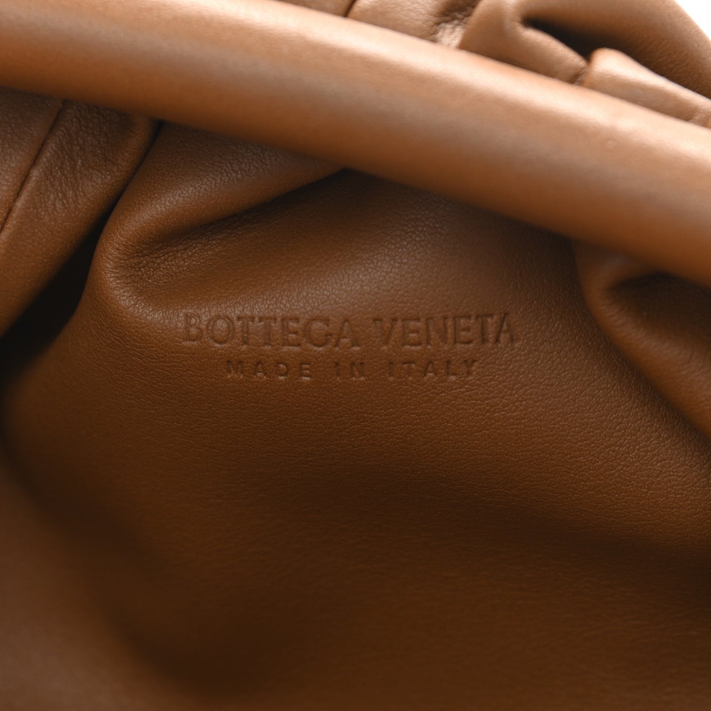 Butter Calfskin The Mini Pouch Camel