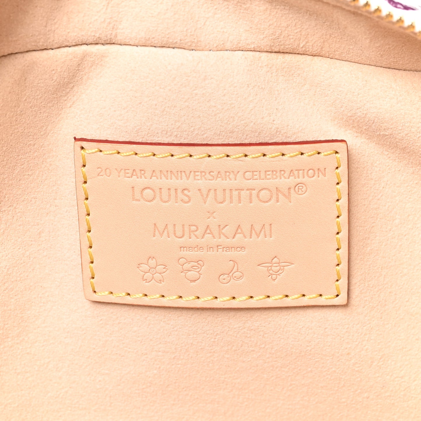 LV x TM Monogram Multicolor East West White White