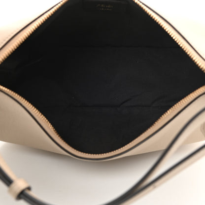 Fendi Vitello Grace Matte Small Fendigraphy Hobo Bag Nuvola 4 of 11