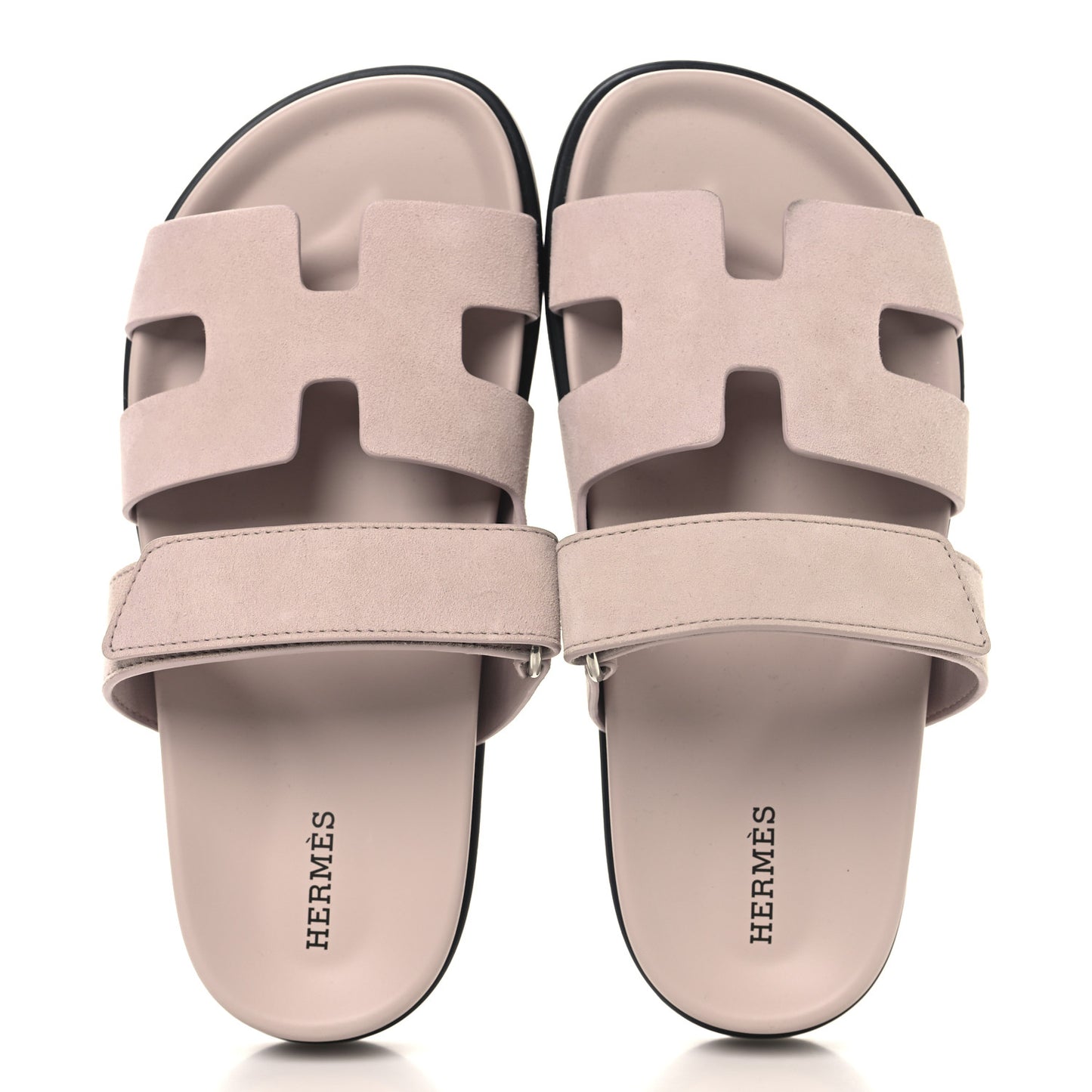 Suede Goatskin Womens Chypre Sandals 36 Rose Porcelaine