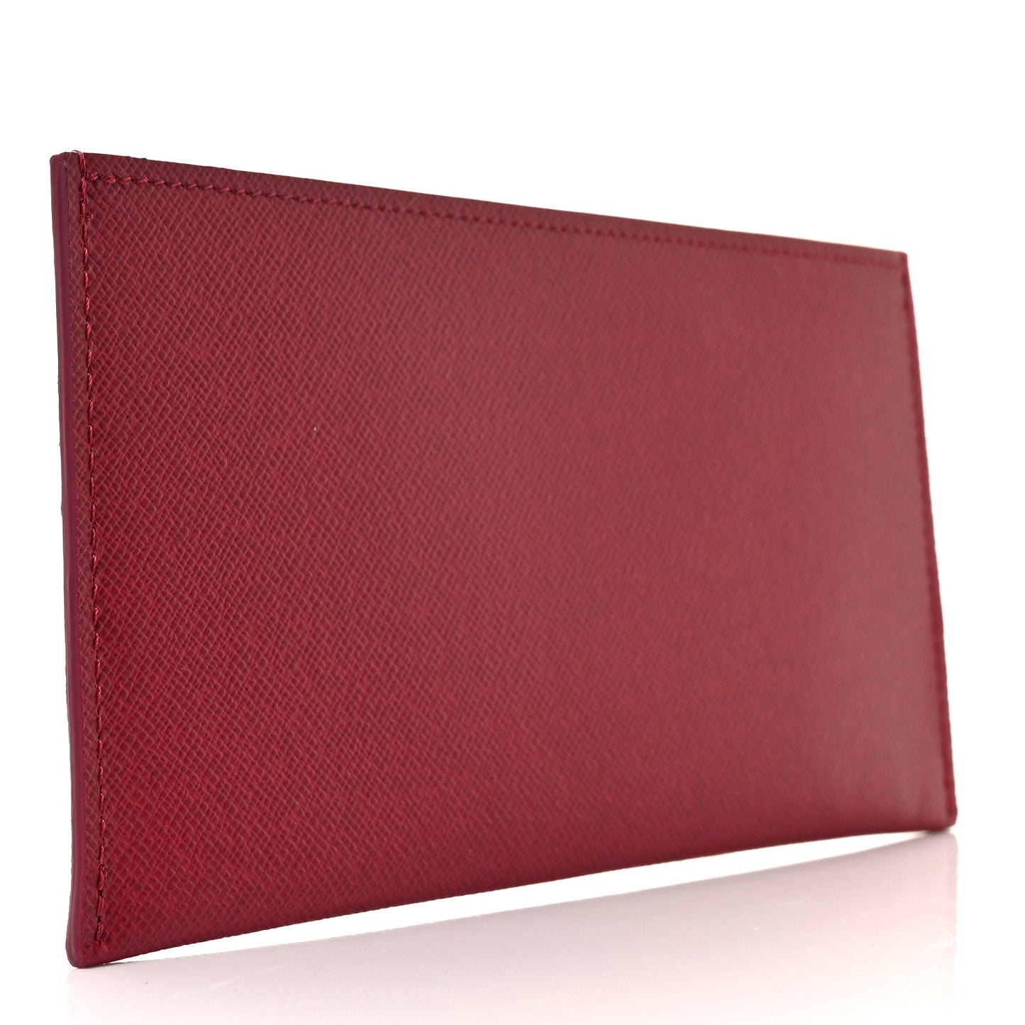 Calfskin Felicie Card Holder Insert Fuchsia