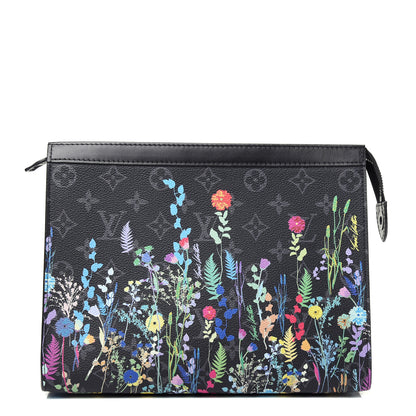 Louis Vuitton Monogram Eclipse Folia Pochette Voyage MM 1 of 8