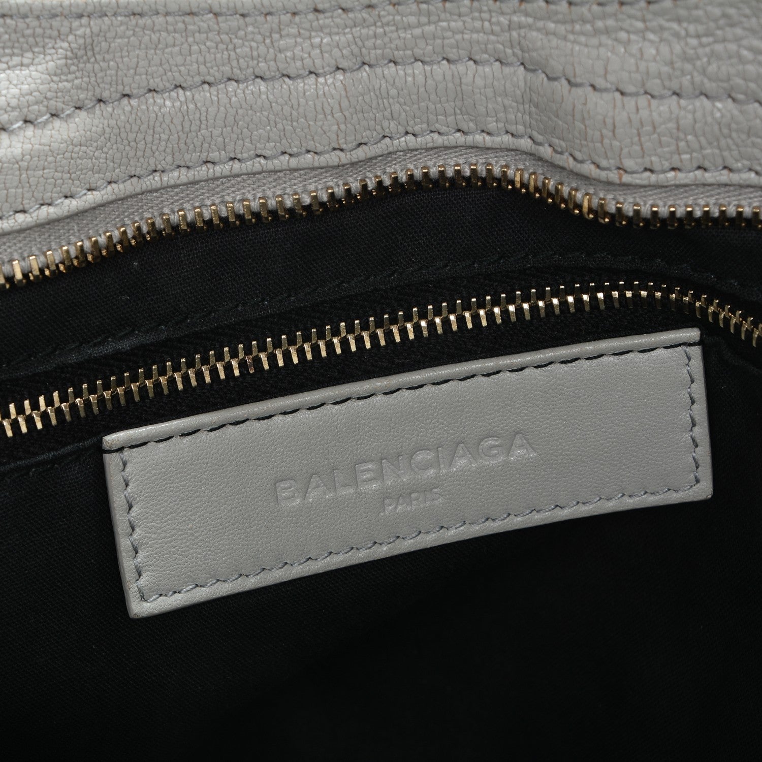 Balenciaga Chevre Gold Metallic Edge Hardware City Gris Perle 6 of 7