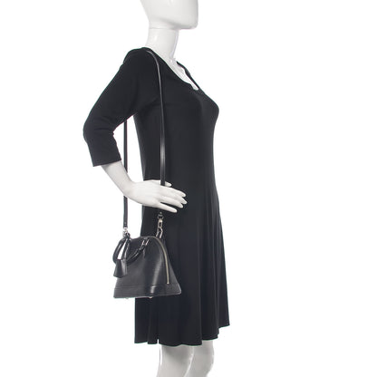 Louis Vuitton Epi Alma BB Black 2 of 12